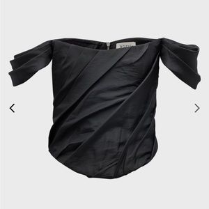 Rozie Corsets Off-the-shoulder Taffeta Corset Top Size 38 - tags on never worn